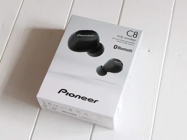 Alt view image 2 of 4 - Pioneer Truly Wireless in-Ear Headphones, Black, SE-C8TW(B)