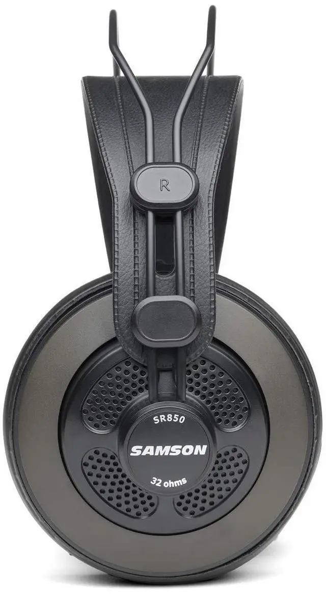 Alt view image 3 of 5 - Samson SR850 Professional Semi-Open Studio Reference Monitoring Headphones