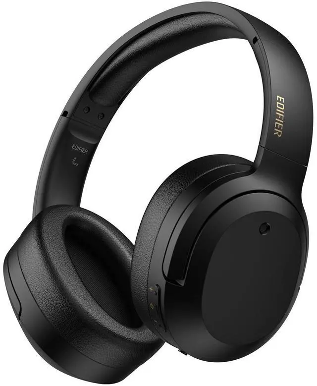 Main image of Edifier W820NB Plus Hybrid Active Noise Cancelling Headphones - LDAC Codec - Hi-Res Audio Wireless & Wired - Fast Charge - 49H Playtime - Over Ear Bluetooth V5.2 Headphones- Black