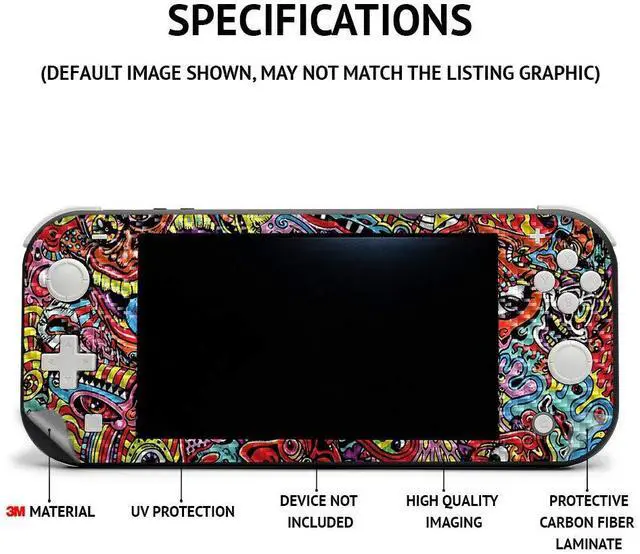 Alt view image 3 of 5 - MightySkins Carbon Fiber Skin Compatible with Valve Steam Deck - 90s Fun | Protective, Durable Textured Carbon Fiber Finish | Easy to Apply, Remove, and Change Styles | Made in The USA