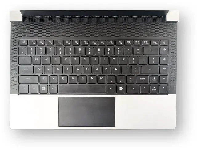 Alt view image 3 of 5 - MightySkins Skin Compatible with Alienware X14 (2022) Full Wrap Kit - Solid White | Protective, Durable, and Unique Vinyl Decal wrap Cover | Easy to Apply & Change Styles | Made in The USA