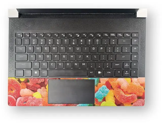 Alt view image 3 of 5 - MightySkins Skin Compatible with Alienware X14 (2022) Full Wrap Kit - Gummy Candy | Protective, Durable, and Unique Vinyl Decal wrap Cover | Easy to Apply & Change Styles | Made in The USA