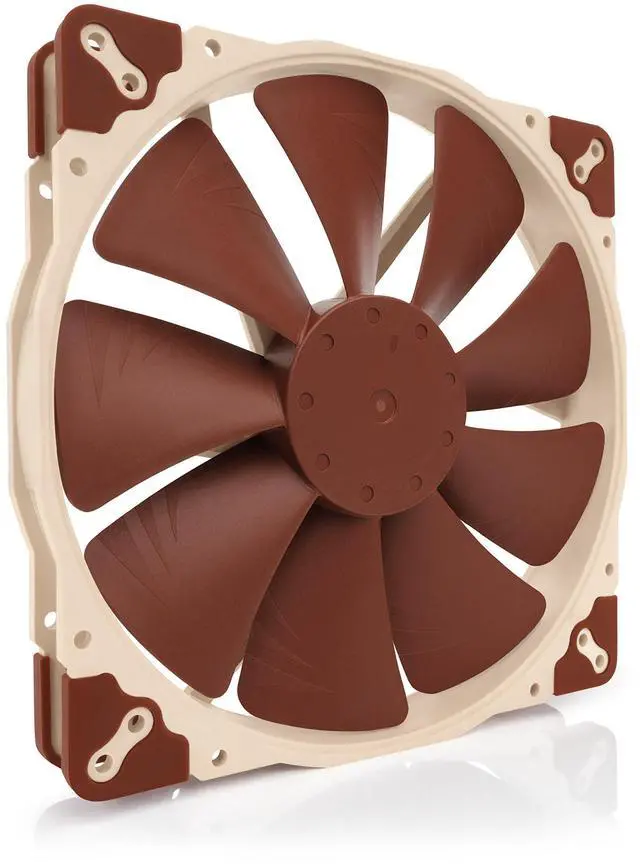 Main image of Noctua NF-A20 FLX, Premium Quiet Fan, 3-Pin (200x30mm, Brown)