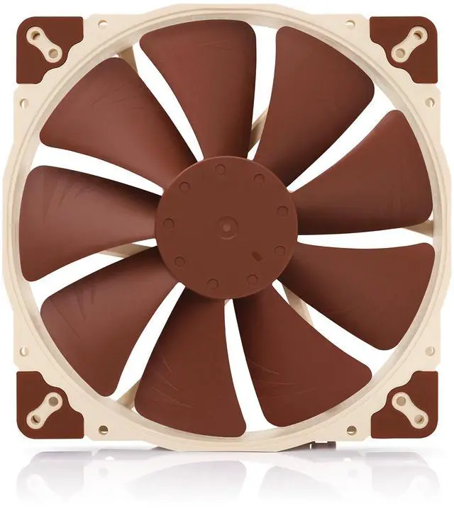 Alt view image 2 of 5 - Noctua NF-A20 FLX, Premium Quiet Fan, 3-Pin (200x30mm, Brown)
