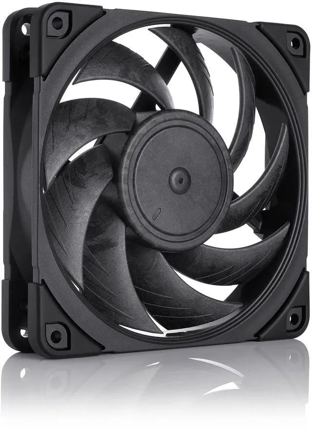 Alt view image 2 of 5 - Noctua NF-A12x25 PWM chromax.Black.swap, Premium Quiet Fan, 4-Pin (120mm, Black)