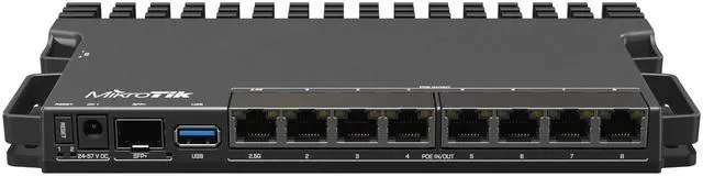 Main image of MikroTik RB5009UPr+S+in 1.4GHz 1GB 7xGb 1x2.5Gb 1xSFP+