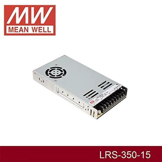 Alt view image 2 of 4 - MEAN WELL original LRS-350-15 15V 23.2A meanwell LRS-350 15V 348W Single Output Switching Power Supply