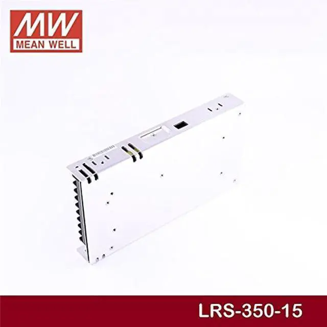 Alt view image 3 of 4 - MEAN WELL original LRS-350-15 15V 23.2A meanwell LRS-350 15V 348W Single Output Switching Power Supply