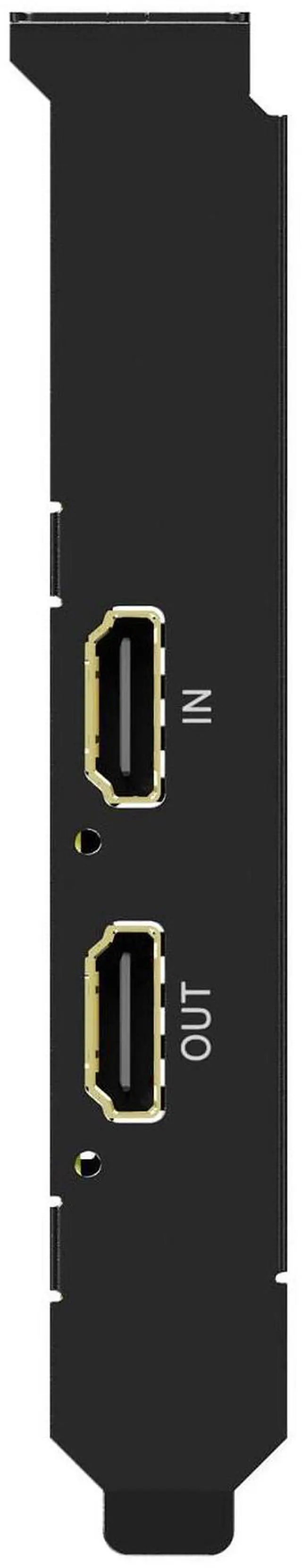 Alt view image 3 of 5 - AVMATRIX VC12-4K 4K HDMI PCIE Capture Card 1-Channel HDMI 2.0 Input Loop-Out Input and Capture Support up to 4K60 with bit Rates up to 800Mbps Support YUY2 uncompressed Video