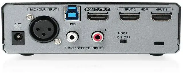 Alt view image 3 of 5 - IOGEAR Upstream Pro Dual Video Capture Card, 4K in 1080P Capture, XLR RCA Dual Audio Capture, Free Mobile App for Mix Control, 18 Macro Hotkey Deck, Mobile Stream, UVC Support, PIP/PBP (GUV322)