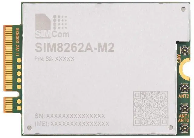Main image of Waveshare SIM8262A-M2 SIMCom Original 5G Module, M.2 Form Factor, Qualcomm Snapdragon X62