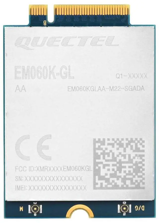 Main image of Waveshare Quectel EM060K-GL Module, LTE-A Cat 6 Module with M.2 Form Factor, Global Multi-Band GNSS Positioning