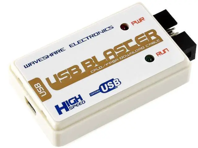 Main image of waveshare USB Blaster V2 Download Cable Programmers Debuggers Support ALTERA FPGA, CPLD,USB 2.0 to PC,JTAG, AS, PS to The Target Device