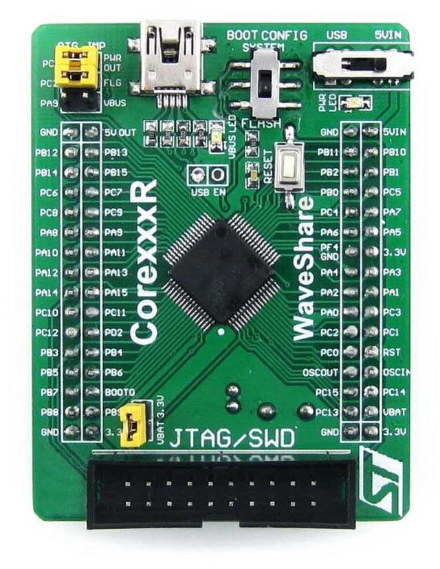 Main image of Waveshare STM32 Core Board STM32F405RGT6 STM32F405 ARM Cortex-M4 STM32 Development Board Kit STM32F405R