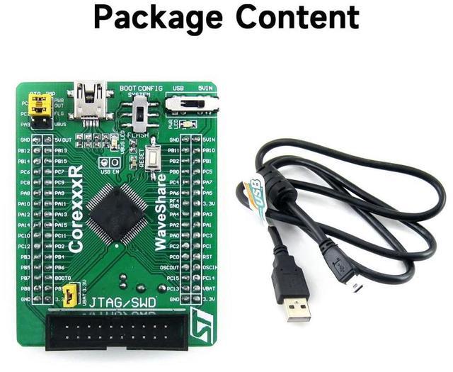 Alt view image 2 of 5 - Waveshare STM32 Core Board STM32F405RGT6 STM32F405 ARM Cortex-M4 STM32 Development Board Kit STM32F405R