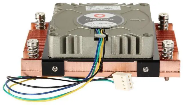 Alt view image 3 of 5 - Dynatron A18 1U Active PWM Blower with Copper fins Active heatsink for AMD Socket AM4