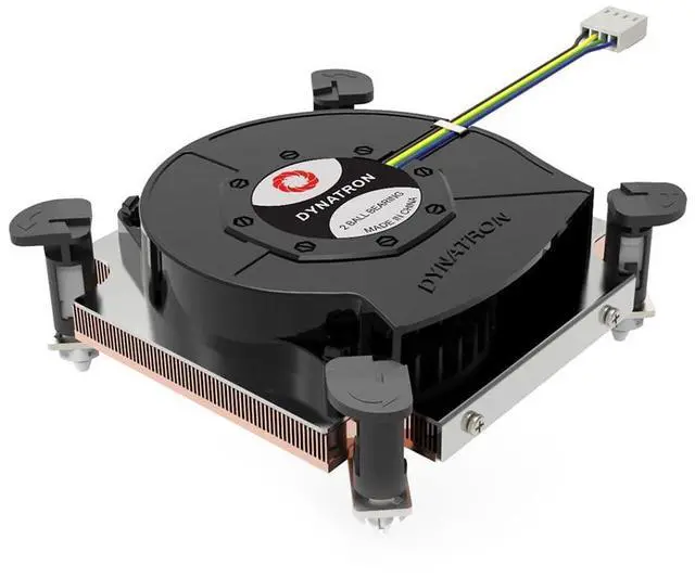 Main image of Dynatron Q8 1U Copper Heat Sink with Skiving Fins for LGA 1700 Socket