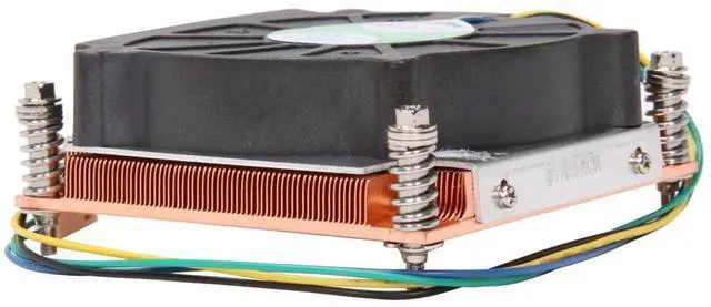 Alt view image 3 of 4 - Dynatron K199 Intel Sandy Bridge Xeon, Core i3 Core i5 Core i7 for Socket 1155/1156 1U Active Solution 2 Ball Bearing Copper Heatsink CPU Cooler
