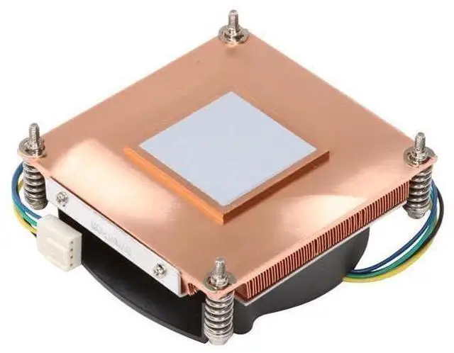 Alt view image 4 of 4 - Dynatron K199 Intel Sandy Bridge Xeon, Core i3 Core i5 Core i7 for Socket 1155/1156 1U Active Solution 2 Ball Bearing Copper Heatsink CPU Cooler