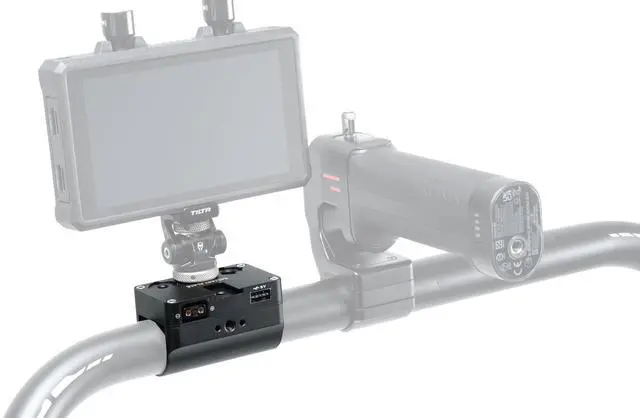 Alt view image 3 of 5 - Tilta V-Mount Battery Plate for Basic & Advanced Ring Grip | Compatible with DJI RS2/ RS3 Pro (Not RS3) | Longer Battery Life | Aluminum and Steel Build | TGA-RG-V (Power Supply Module)