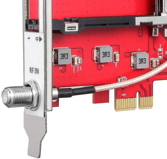 Alt view image 4 of 5 - TBS6290se DVB-T2/T/C Dual PCI Express Terrestrial Cable TV Tuner Card with Dual CI Slot for FTA and Encrypted TV Channels