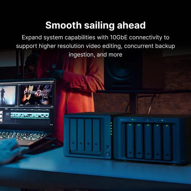 Alt view image 5 of 5 - Synology Network Upgrade Module adds 1x 10GbE RJ-45 (E10G22-T1-Mini)