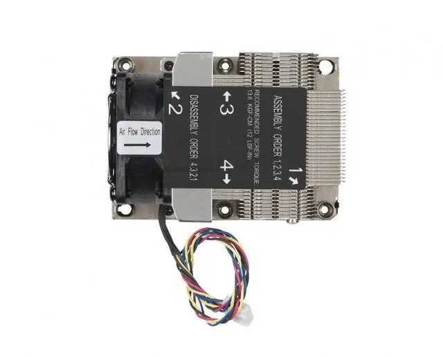 Alt view image 3 of 3 - Supermicro SNK-P0068APS4 LGA 3647-0 2U&UP X11 Purley Platform CPU Heat Sink