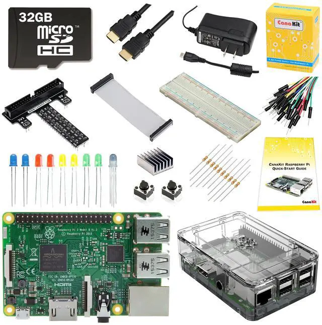 Main image of CanaKit Raspberry Pi 3 Ultimate Starter Kit - 32 GB Edition