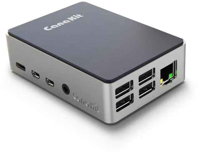 Alt view image 2 of 5 - CanaKit Raspberry Pi 4 Extreme Kit - Aluminum Edition (8GB RAM)