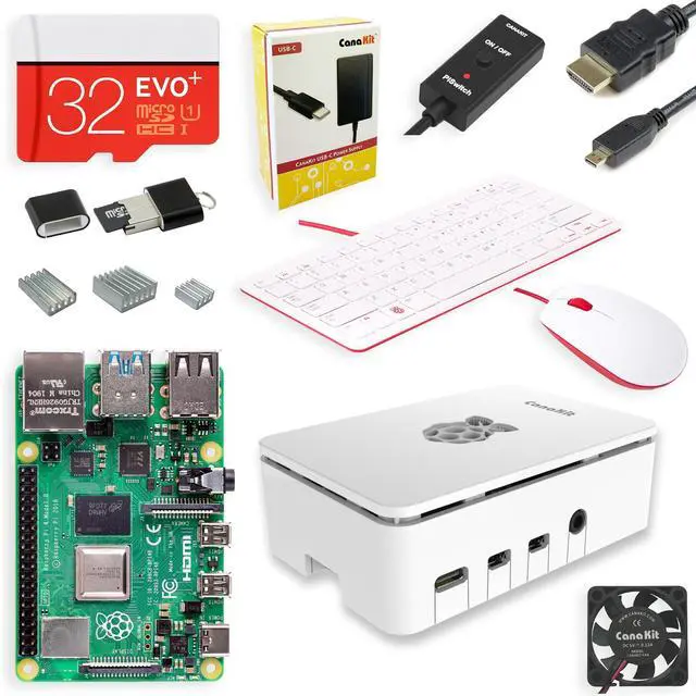 Main image of CanaKit Raspberry Pi 4 Complete Desktop Starter Kit (4GB RAM)