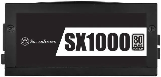 Alt view image 5 of 5 - SilverStone Technology SX1000 Platinum, 80 Plus Platinum 1000W Fully Modular SFX-L Power Supply, SX1000-LPT-X V1.1