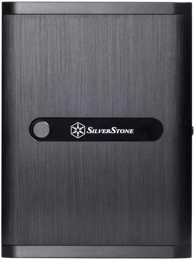 Alt view image 4 of 5 - SilverStone Technology DS380B Premium Mini-Itx/DTX Small Form Factor NAS Computer Case, Black Newest Version DS380B-x