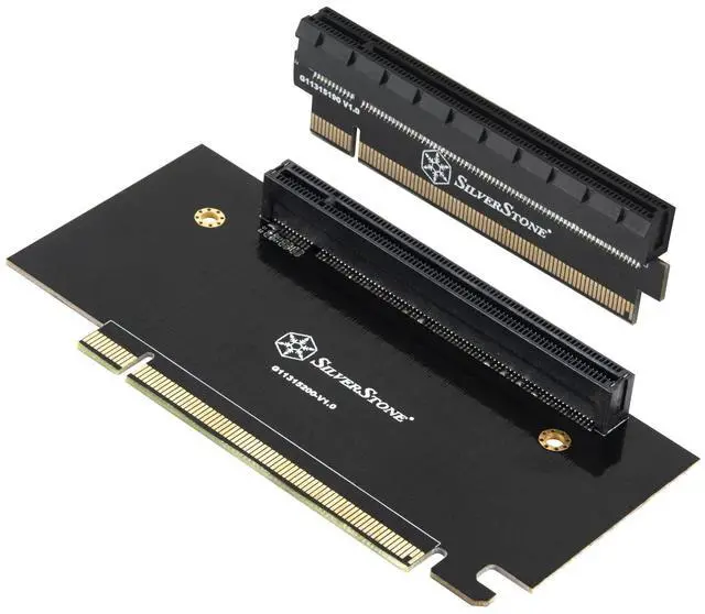 Main image of SilverStone Technology RC06 PCI Express 4.0 x16 Riser Card for RVZ01, RVZ03, ML07, and FTZ01, SST-RC06B