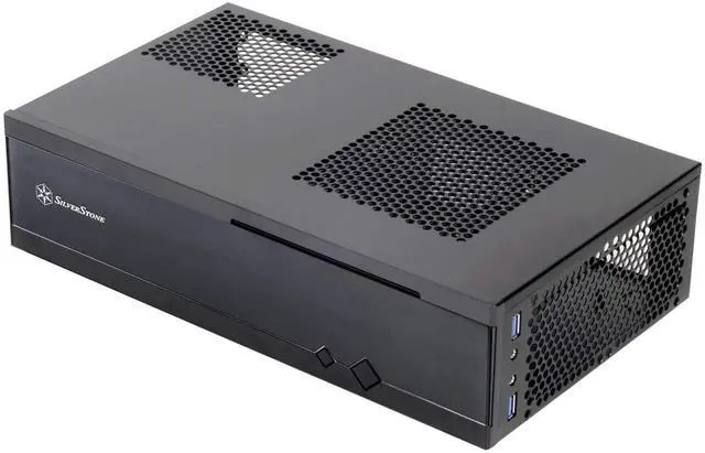 Alt view image 3 of 5 - Silverstone Milo 5 Steel Body Tek Acrylic Front Panel for Mini-Itx Media Center/HTPC Case Cases ML05B