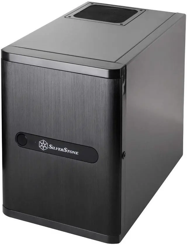 Alt view image 2 of 5 - SilverStone Technology DS380B Premium Mini-Itx/DTX Small Form Factor NAS Computer Case, Black Newest Version DS380B-x