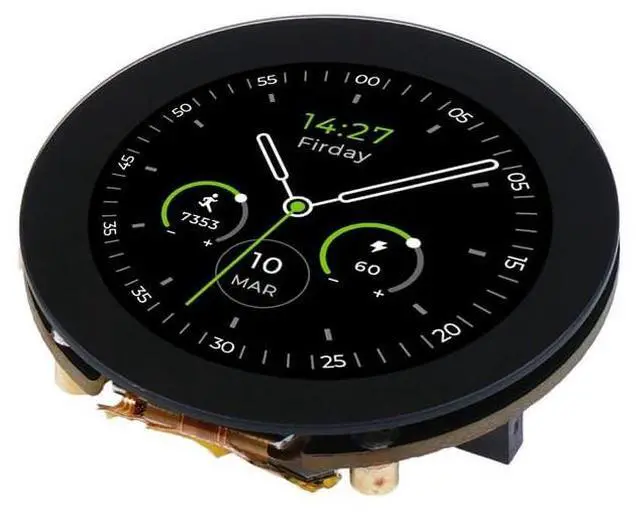 Main image of Seeed Studio Round Display for XIAO - 1.28-inch Round Touch Screen, 240×240 Resolution, 65k Colors, RTC, Charge IC, TF Card Slot, JST 1.25 Connector, All XIAO Compatible,HMI, Smart Home, Wearables