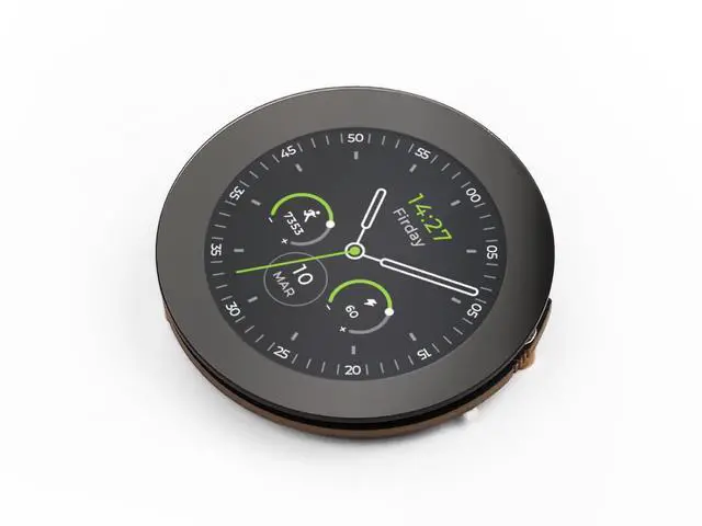Alt view image 3 of 5 - Seeed Studio Round Display for XIAO - 1.28-inch Round Touch Screen, 240×240 Resolution, 65k Colors, RTC, Charge IC, TF Card Slot, JST 1.25 Connector, All XIAO Compatible,HMI, Smart Home, Wearables