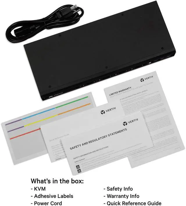 Alt view image 4 of 5 - Avocent Cybex SC845D 4-Port Secure Desktop KVM Switch