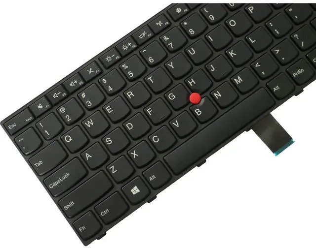 Alt view image 2 of 5 - AUTENS Laptop Replacement Keyboard for Lenovo ThinkPad E450 E450c E455 E460 E465 W450 Laptop No Backlight