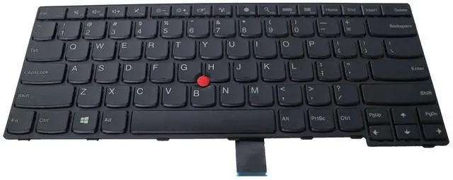 Alt view image 5 of 5 - AUTENS Laptop Replacement Keyboard for Lenovo ThinkPad E450 E450c E455 E460 E465 W450 Laptop No Backlight