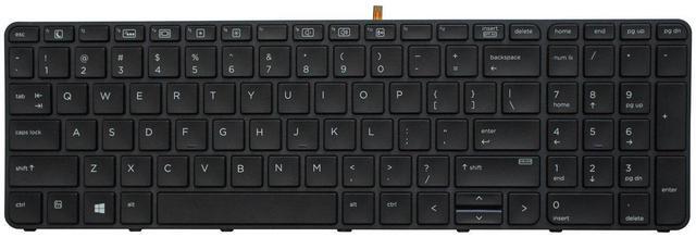 Main image of AUTENS Replacement Keyboard for HP ProBook 450 G3 / 450 G4 / 455 G3 / 455 G4 / 470 G3 / 470 G4 Laptop No Pointer (Backlight)