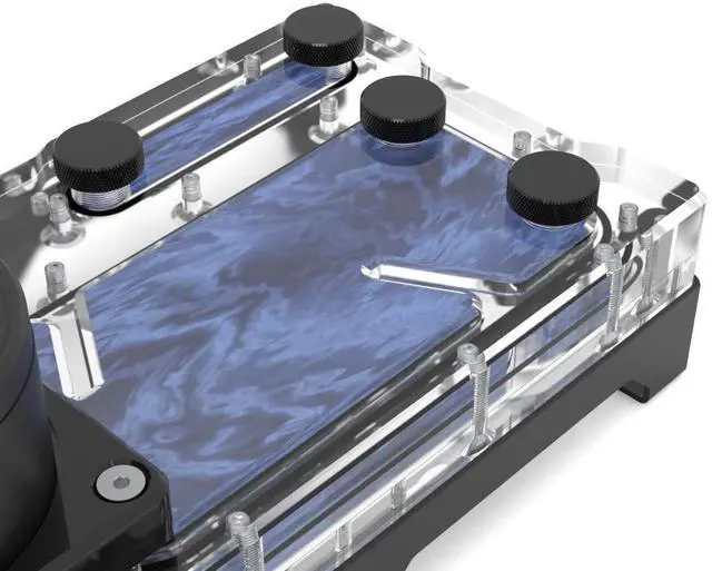 Alt view image 3 of 3 - PrimoChill Vue Pre-Mix (32oz) -Computer WaterCooling Fluid - Steel Blue