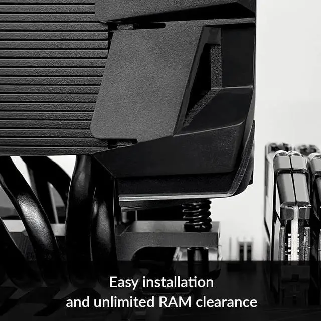 Alt view image 4 of 5 - ARCTIC Freezer i35 RGB - Single Tower CPU Cooler with RGB, Intel Specific, Pressure Optimized 120 mm P-Fan, 2001700 RPM, 4 Heat Pipes, incl. MX-5 Thermal Paste - Black