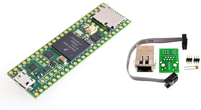 Main image of PJRC Teensy 4.1 ARM Cortex-M7 NXP iMXRT1062 Microcontroller Development Board + Ethernet Kit