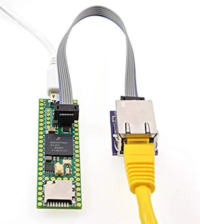 Alt view image 5 of 5 - PJRC Teensy 4.1 ARM Cortex-M7 NXP iMXRT1062 Microcontroller Development Board + Ethernet Kit