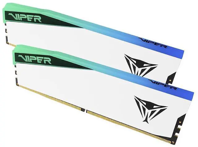 Alt view image 2 of 5 - Patriot Memory Viper Elite 5 RGB DDR5 RAM 48GB (2X24GB) 6000MT/s CL42 1.35v UDIMM Desktop Gaming Memory Kit Compatible with Intel XMP/AMD Expo - PVER548G60C42KW