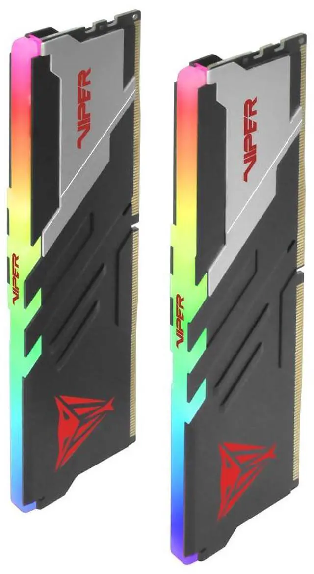 Alt view image 4 of 5 - Patriot Viper Venom RGB DDR5 RAM 32GB (2X16GB) 6600MHz CL34 1.4v UDIMM Desktop Gaming Memory Kit Compatible with Intel XMP - PVVR532G660C34K
