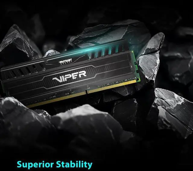 Alt view image 5 of 5 - Patriot Memory Viper 3 DDR3 RAM 16GB (2X8GB) 1866MHz CL10 1.5v UDIMM Desktop Gaming Memory Kit Compatible with XMP - PV316G186C0K