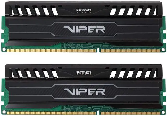 Main image of Patriot Memory Viper 3 DDR3 RAM 16GB (2X8GB) 1866MHz CL10 1.5v UDIMM Desktop Gaming Memory Kit Compatible with XMP - PV316G186C0K