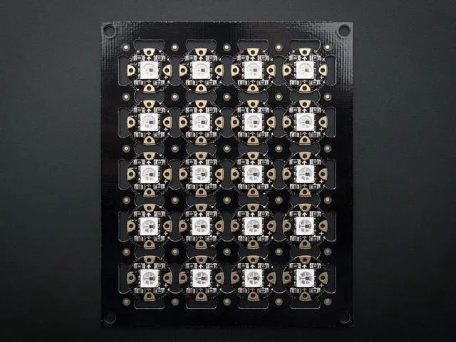 Alt view image 2 of 2 - Adafruit Flora RGB Smart NeoPixel Version 2 - Sheet of 20